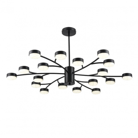 фото Черный, металл Люстра LED GX53 18*7W 220V TORINA COMFI, арт. 8117/18