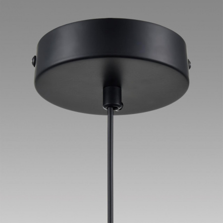 фото Черный/бронза металл/стекло Подвес Е14 1*40W 220V ISHA COMFI, арт. 8101/1A