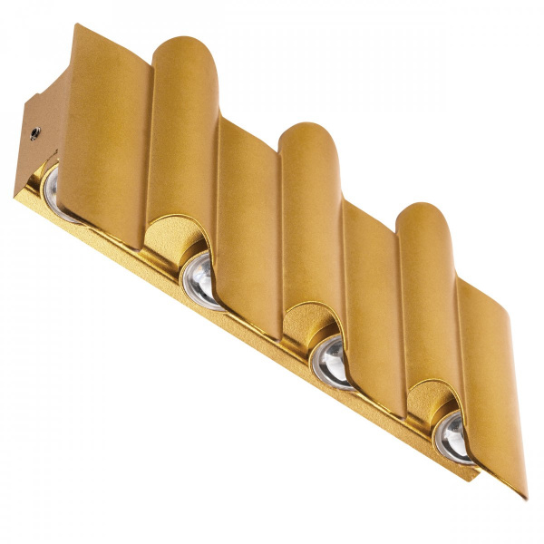 фото Светильник светодиодный уличный Bosso, золото Lightstar 341733