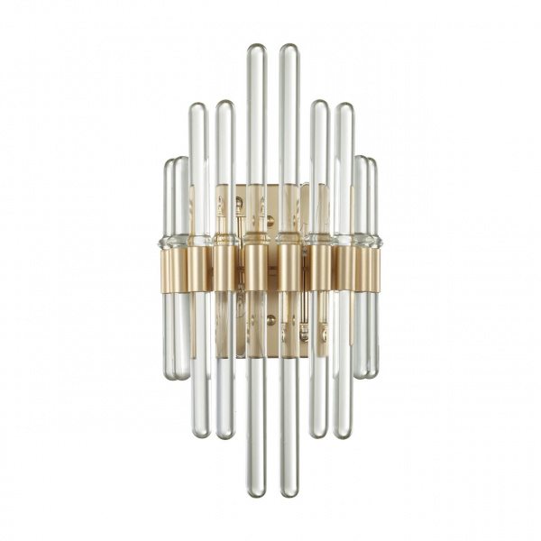 Золотой/стекло Бра E14 2*40W STIKA HALL, арт. 4988/2W