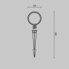 фото Ландшафтный светильник Maytoni Outdoor Core O495FL-L25B3K, черный