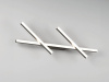 SWG LED светильник настенный CO-0120100A-BL-WW Черный 40Вт 3000 К