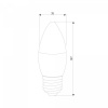 фото Светодиодная лампа "Свеча" Dimmable C35 7W 4200K E27 BLE2775