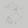 фото Трековый светильник Maytoni Technical Vuoro TR003-1-10W4K-M-W, белый