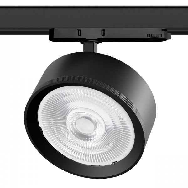 фото Светильник для трековой системы Quattro LED 35W 60G с адаптером Alta Pro, черный Lightstar A5737QT60G