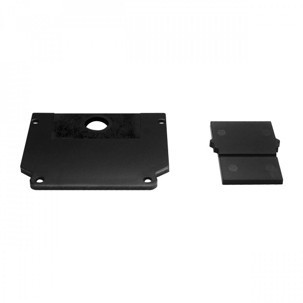 Комплект торцевых заглушек для 509427/509437 в натяжной потолок на 1 торец Uno, черный Lightstar 509467