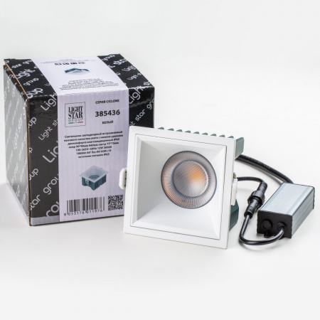фото Светильник светодиодный универсальный IP65 Ciclone, белый Lightstar 385436