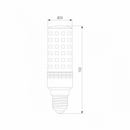 фото Светодиодная лампа BLE1452 LED 10W 4200K E14