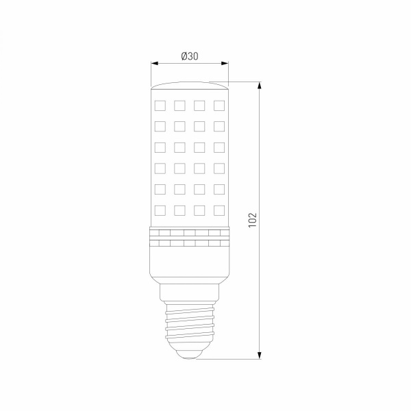 фото Светодиодная лампа BLE1451 LED 10W 3300K E14