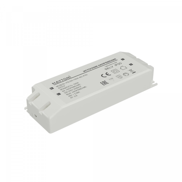 Источник напряжения PSL025 48В 100Вт IP20 Maytoni 831014, белый