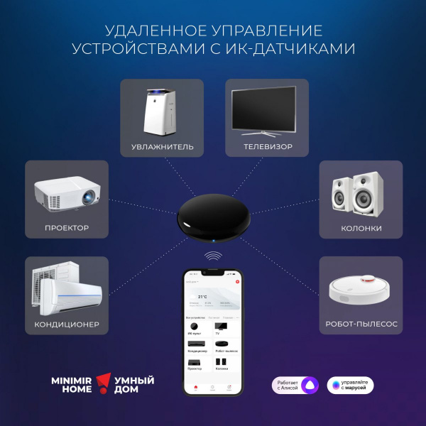 фото Умный инфракрасный пульт дистанционного управления RC004