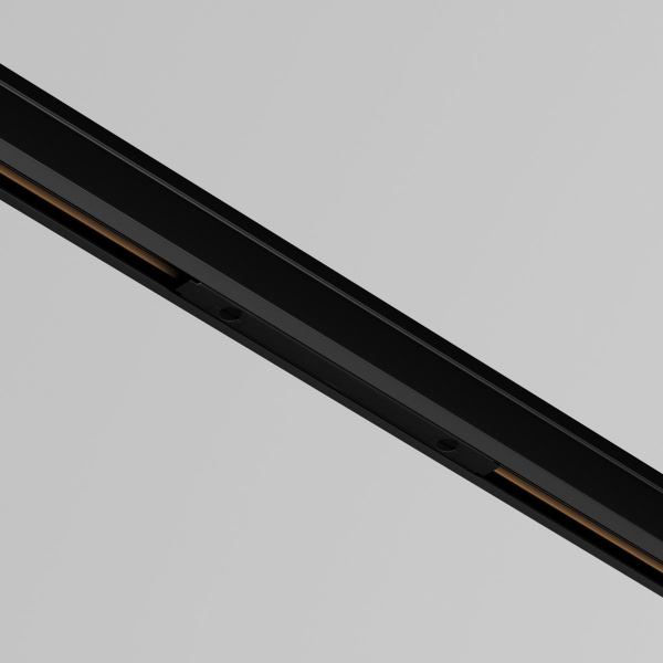 фото Коннектор питания прямой Levity Maytoni Technical TRA184IPC-1B, черный