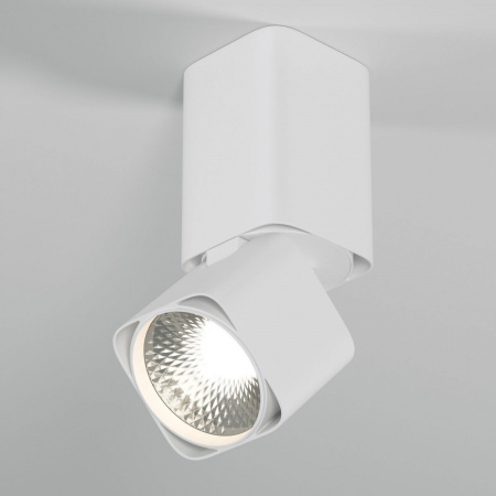 фото Светильник потолочный поворотный светодиодный Cubus 10W 4000K белый 25043/LED