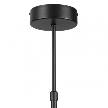 фото Черный, металл/акрил Люстра потолочная GX53 LED 8*10W + LED-проектор 4*5W 2700К 220V VIRSAVA COMFI, арт. 8234/8C