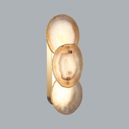 фото Настенный светильник бронзовый/металл/акрил/агат IP20 LED 10W 3000K 220V AGATE L-VISION, арт. 7065/10WL