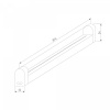 фото Светильник стационарный светодиодный Led Stick 18 Вт 6500К 90 см 55001/LED