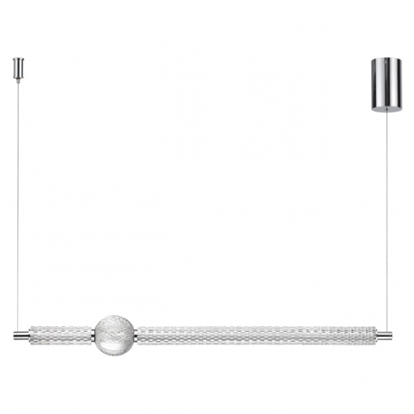 Хром/металл/акрил Подвес LED 28W 4000K 2089лм CRYSTAL L-VISION, арт. 5007/28L