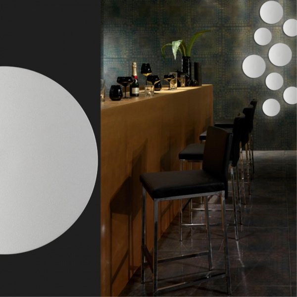 фото Белый Бра IP54 LED 4000K 120° 6W 560Лм 220V ECLISSI HIGHTECH, арт. 3633/6WL