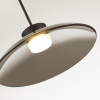 фото Черный/дымчатый/металл/стекло Подвес LED 9W 3000К SAUCER L-VISION, арт. 5055/9L