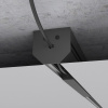 фото Slim Magnetic Шинопровод в натяжной потолок с декоративными вставками черный (2м) 85204/00