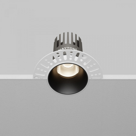 фото Встраиваемый светильник Maytoni Technical Dip DL124-10W-4K-TRS-B, черный