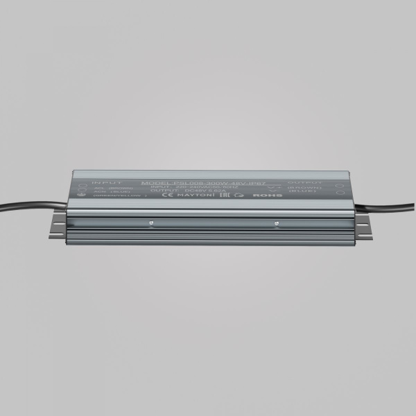 фото Источник напряжения 48В 300Вт IP67 PSL008 Maytoni Technical PSL008-300W-48V-IP67, серебро