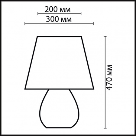 фото Белый, керамика/текстиль Настольная лампа E27 1*60W 220V SONA COMFI, арт. 8121/1T