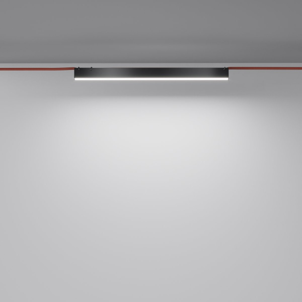 фото Трековый подвесной светильник Maytoni Technical Basis TR129B-24W4K-B, черный