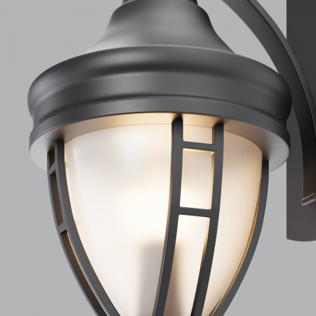 фото Уличный настенный светильник Maytoni Outdoor Rivoli O027WL-01B, черный