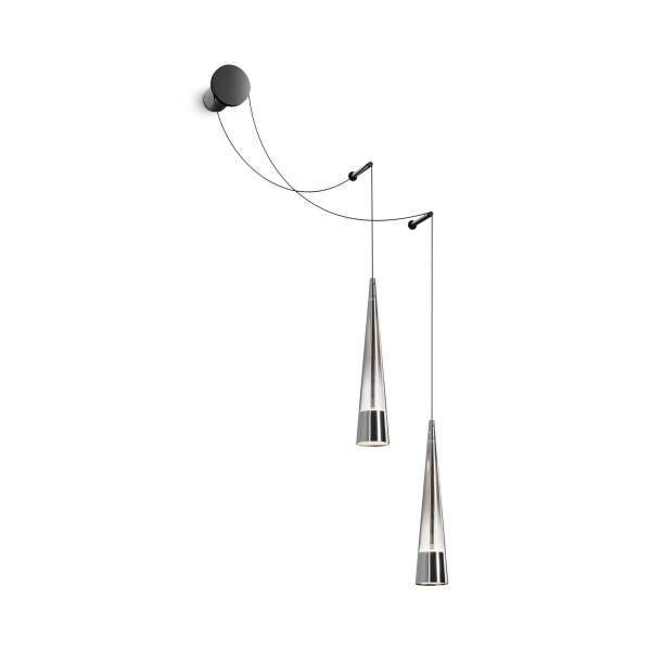 Бра Maytoni Sintesi P090WL-L24CH3K, черный