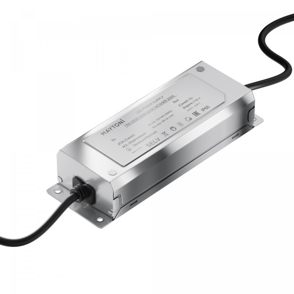 Источник напряжения Parity 48В, 200Вт, белый Maytoni Technical TRA130DR-200W, серебро