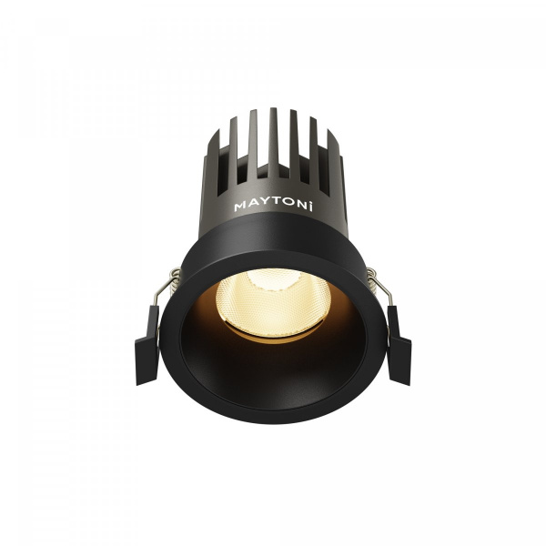 Встраиваемый светильник Maytoni Technical Dip DL117-15W-2.7K-B, черный