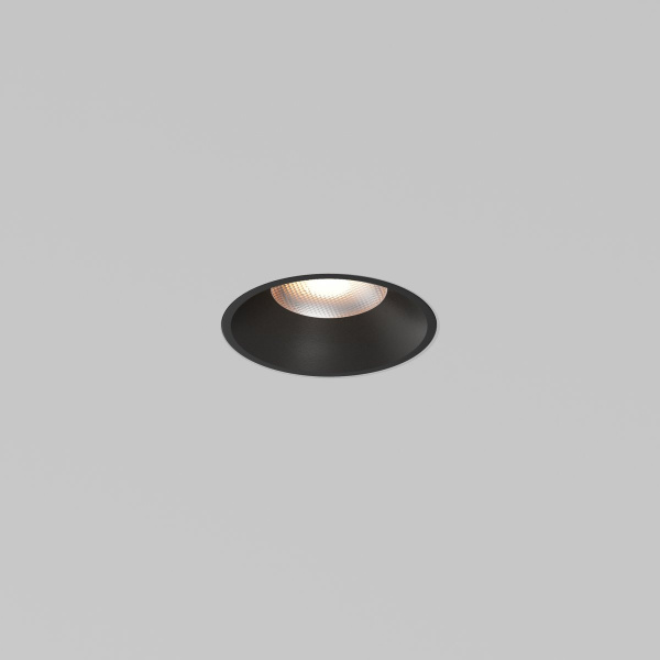 фото Встраиваемый светильник Maytoni Technical Mini DL059-7W3K-TRS-B, черный