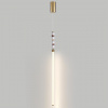 фото Подвесной светильник бронзов/белый/металл/акрил/агат IP20 LED 12W 3500K 220V MONELLA HIGHTECH, арт. 6640/12L