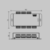фото Усилитель сигнала SPI 6-ти канальный Maytoni 711007, черный