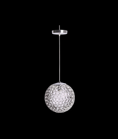 фото Светильник подвесной HB2003 1*E27 d=275mm h=290mm. Цвет: aluminum