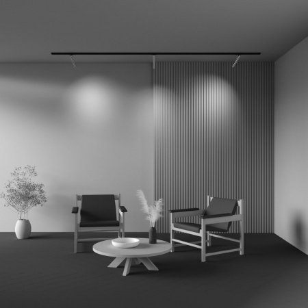 фото Трековый светильник Voltega VGL141-1-6W3K-M-BS, черный