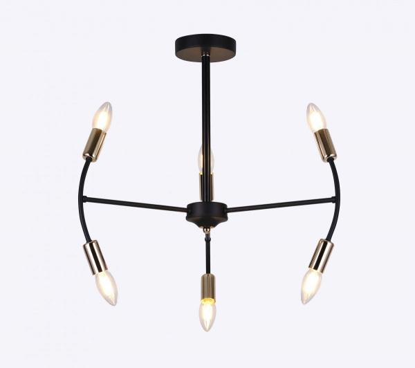 Люстра Freya FR5087PL-06B, черный