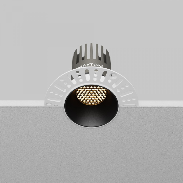 фото Встраиваемый светильник Maytoni Technical Dip DL119-10W-3K-TRS-B, черный