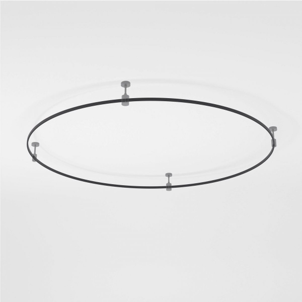 фото Esthetic Magnetic Шинопровод Round черный Ø1500 85217/00