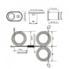 фото SWG SR-Wind- Dual Door, датчик сенсорный открытие-закрытие двери SR-Wind- Dual Door