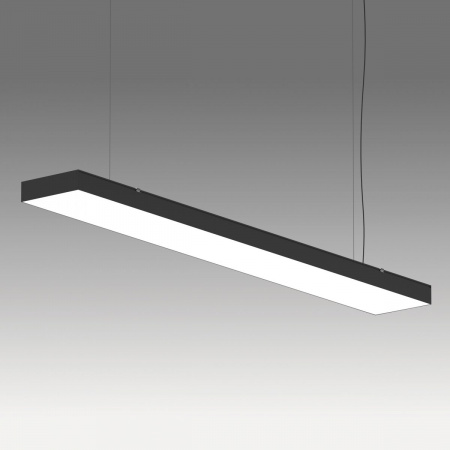 фото Светильник линейный 32W 2200Lm 120G Trito Base, черный Lightstar 457467