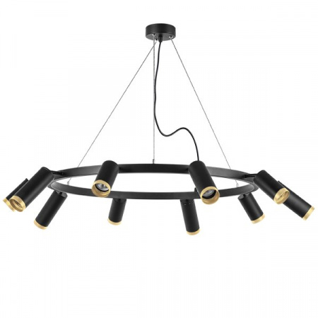 фото Люстра подвесная Rullo, черный Lightstar LR02037587540
