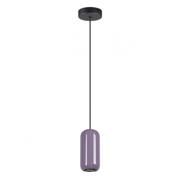Черный/сиреневый/металл Подвес GU10 LED 4W OVALI PENDANT, арт. 5053/1