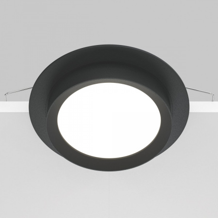 фото Встраиваемый светильник Maytoni Technical Hoop DL086-GX53-RD-B, черный