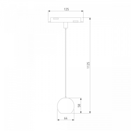 фото Slim Magnetic Трековый светильник 5W 4200K Event (латунь) 85040/01