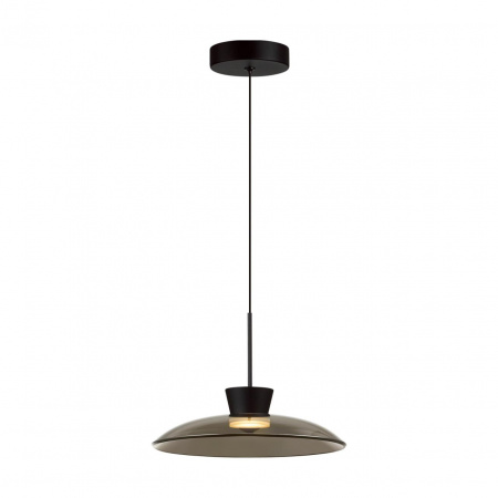 фото Черный/дымчатый/металл/стекло Подвес LED 9W 3000К SAUCER L-VISION, арт. 5055/9L