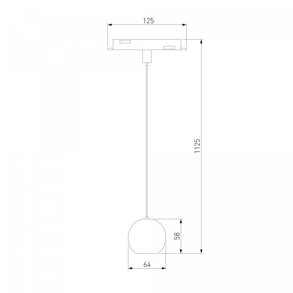 фото Slim Magnetic Трековый светильник 5W 4200K Event (латунь) 85040/01
