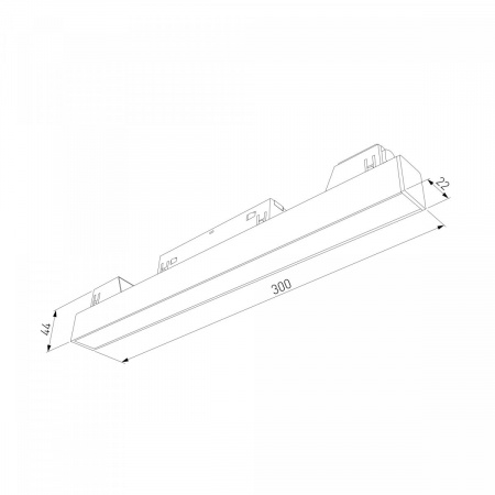 фото Slim Magnetic L01 Трековый светильник 10W 4200K черный 85000/01