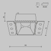 фото Встраиваемый светильник Maytoni Technical Share DL051-01-GU10-SQ-WS, белый